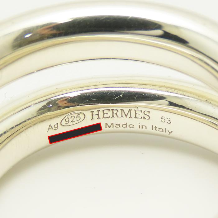 HERMES（エルメス） ヴェルティージュ リング #53 13号 17.0g SV925 箱