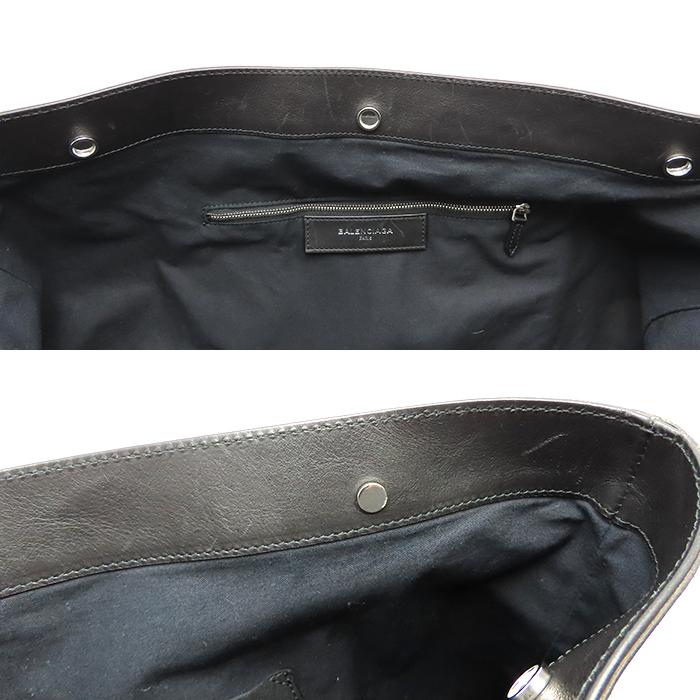 BALENCIAGA バレンシアガ ネイビートートバッグ 374767 ユニ