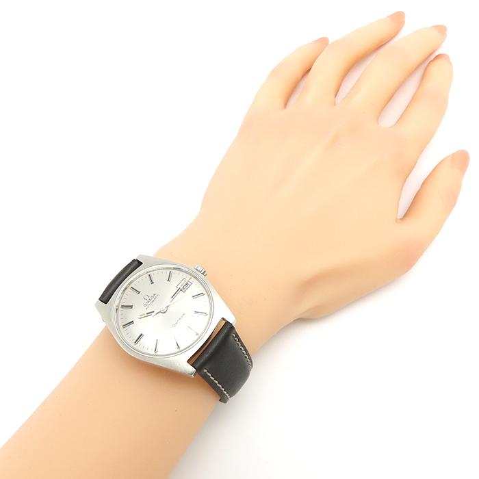 OMEGA（オメガ） ジュネーブ 166.041 Cal.565 SS レザー 自動巻き 逸品