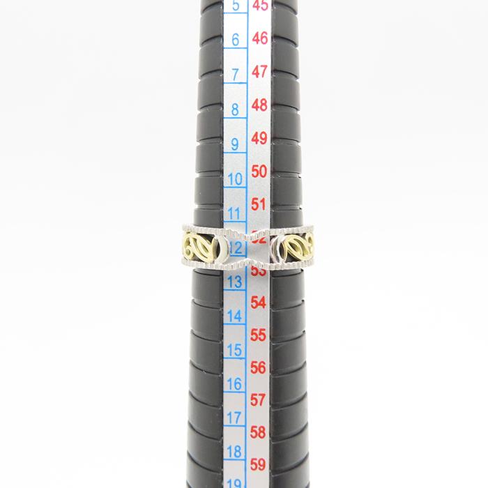 ロードライトガーネット ダイヤモンド リング 12号 鑑別書 K18 YG WG