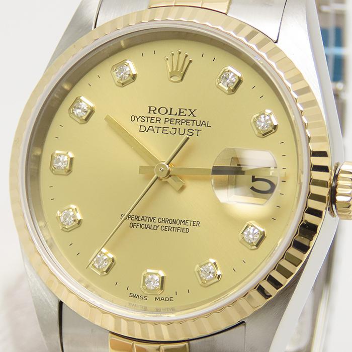 デイトジャスト ロレックス 16233G ヴィンテージ ROLEX SS YG NP NJ W