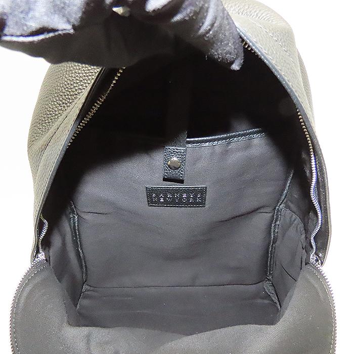 バーニーズニューヨーク レザーバックパック ブラック BARNEYS NEWYORK（バーニーズニューヨーク） バックパック レザー