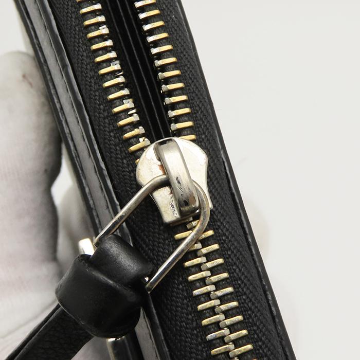 【極美品✨ICタグ】ルイヴィトン ジッピーロックミー　LVロゴ ブラック LOUIS VUITTON ルイ・ヴィトン 長財布 ジッピー・ロックミー トリヨン