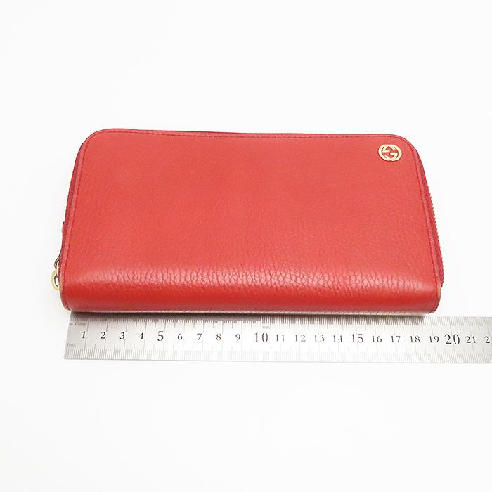 GUCCI（グッチ） インターロッキングG ジップアラウンド ウォレット