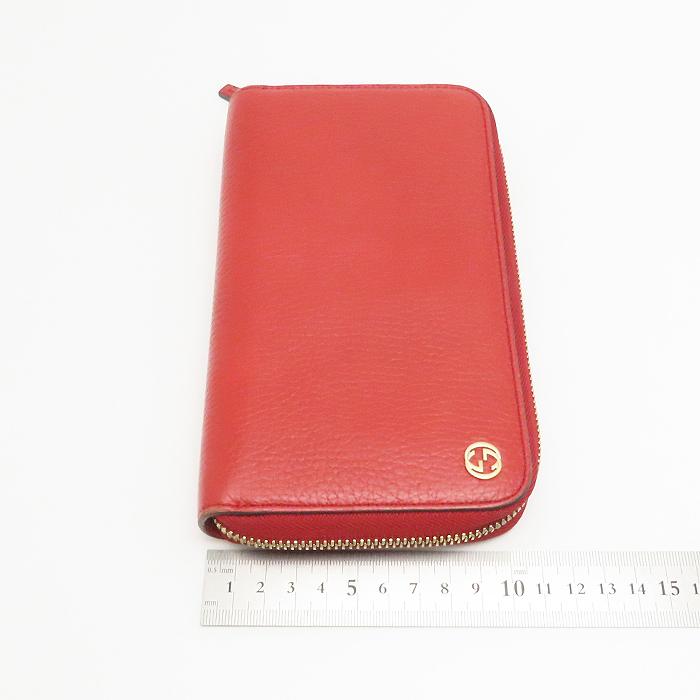 GUCCI（グッチ） インターロッキングG ジップアラウンド ウォレット