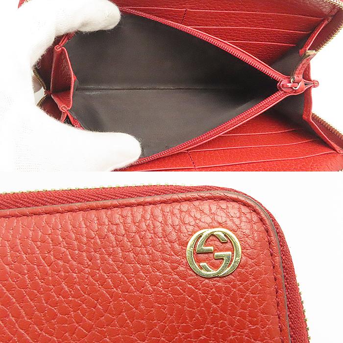 GUCCI（グッチ） インターロッキングG ジップアラウンド ウォレット