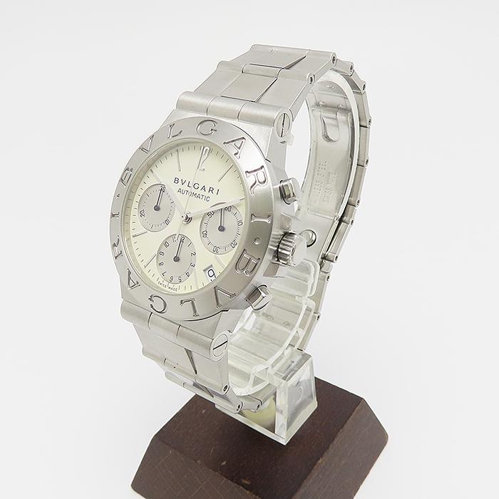 ブルガリ BVLGARI CH35S ディアゴノ スポーツ クロノグラフ自動巻き ブルガリ ディアゴノ スポーツ クロノグラフ CH35S ステンレス