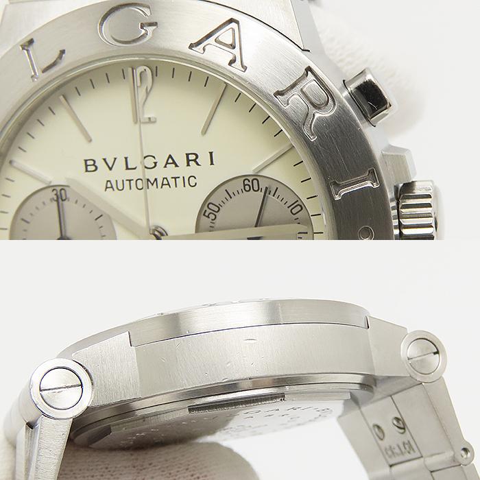 ブルガリ BVLGARI CH35S ディアゴノ スポーツ クロノグラフ自動巻き ブルガリ ディアゴノ スポーツ クロノグラフ CH35S ステンレス