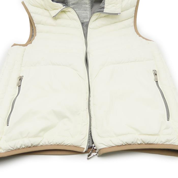 ブルネロクチネリ ダウンベスト 表記 S サイズ ナイロン 100% ホワイト 秋冬物 秋服 冬服 メンズ 逸品質屋 丸高 尼崎市 兵庫県