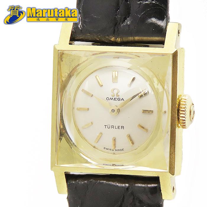OMEGA TURLER 手巻き時計 約16cm OMEGA(オメガ)・TURLER(チューラー) Wネーム手巻き式腕時計 | BROOCH