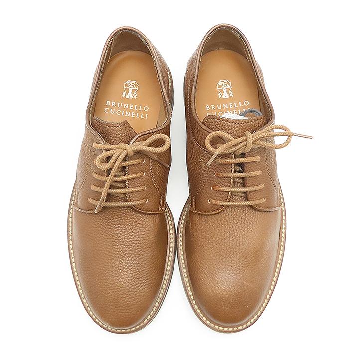 BRUNELLO CUCINELLI（ブルネロクチネリ） レザー ダービーシューズ 約