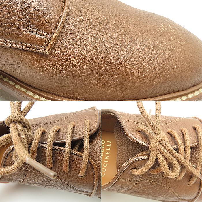 BRUNELLO CUCINELLI（ブルネロクチネリ） レザー ダービーシューズ 約