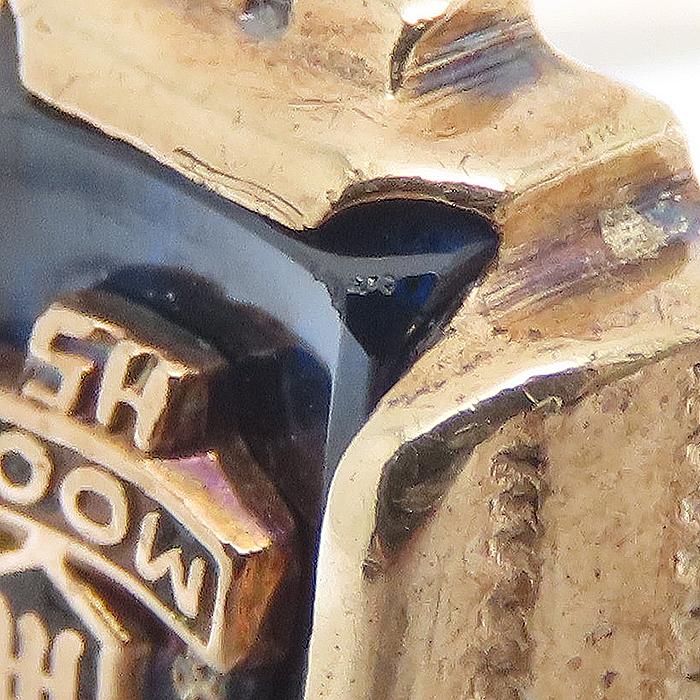 BALFOUR ブルーストーン カレッジリング バルフォア社 K10 13号 4.32g