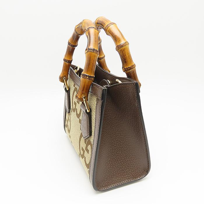 GUCCI DIANAグッチダイアナジャンボGG ミニトート バッグ未使用に近い 中古・古着通販】GUCCI (グッチ) ダイアナ ジャンボGG ミニ トート