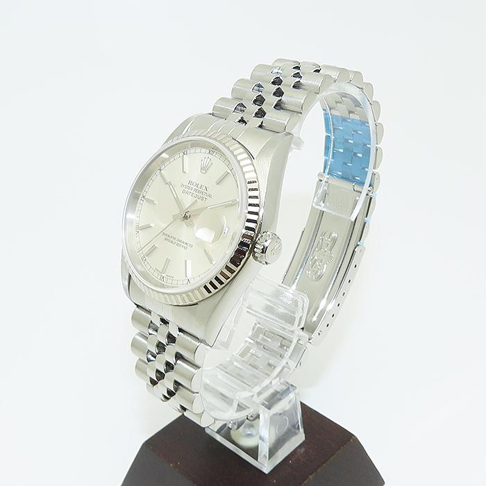 デイトジャスト ROLEX 16234 Cal.3135 SS シルバー文字盤 ロレックス