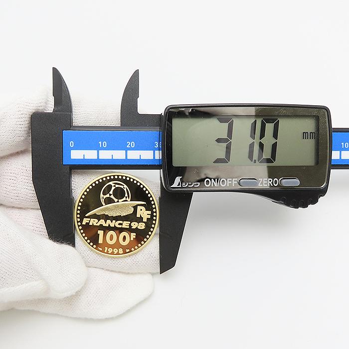 1998年 ワールドカップ 公式記念コイン 金貨 3種 セット K22 3枚