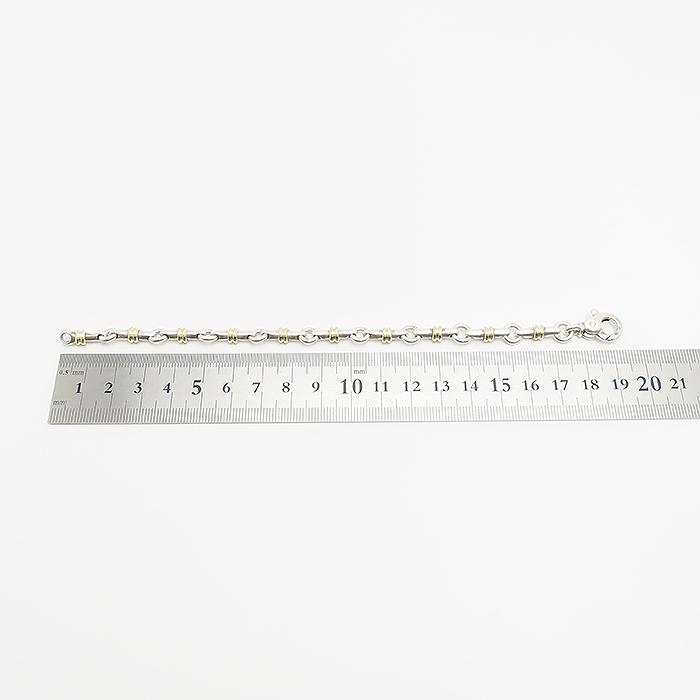 TIFFANY ブレスレット　925シルバー　750 K18 TIFFANY&Co.（ティファニー） Tiffany & Co. ブライドルリンク