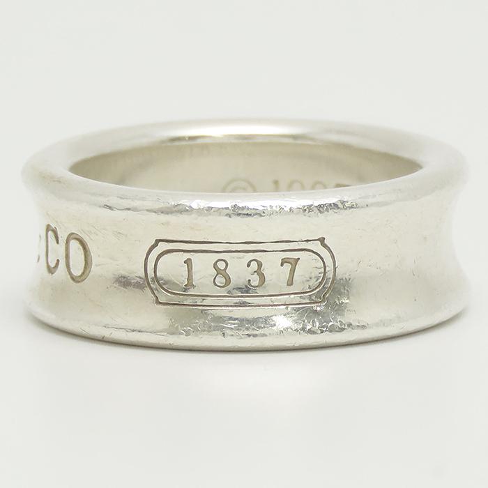 Tiffany 1837 & Co . ティファニー リング SV925 シルバー 8号 T&CO