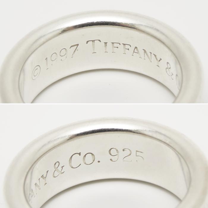 Tiffany 1837 & Co . ティファニー リング SV925 シルバー 8号 T&CO