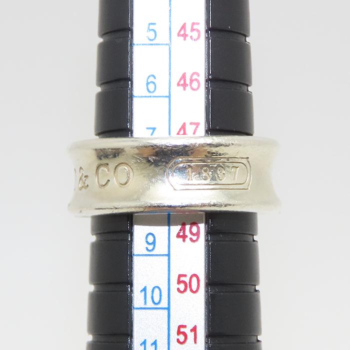 Tiffany 1837 & Co . ティファニー リング SV925 シルバー 8号 T&CO