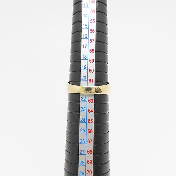ジェダイト シグネット リング K18 21号 ヒスイ 鑑別書 6.37g 印台 翡翠 指輪 750 YG メンズ 逸品質屋 丸高 尼崎市 グリーン_6