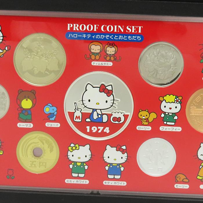 ハローキティ 30周年記念 銀製記念メダル 刻印あり （ケース入りセット） ハローキティ 誕生30周年 2004プルーフ貨幣セット】5万個限定 造幣局