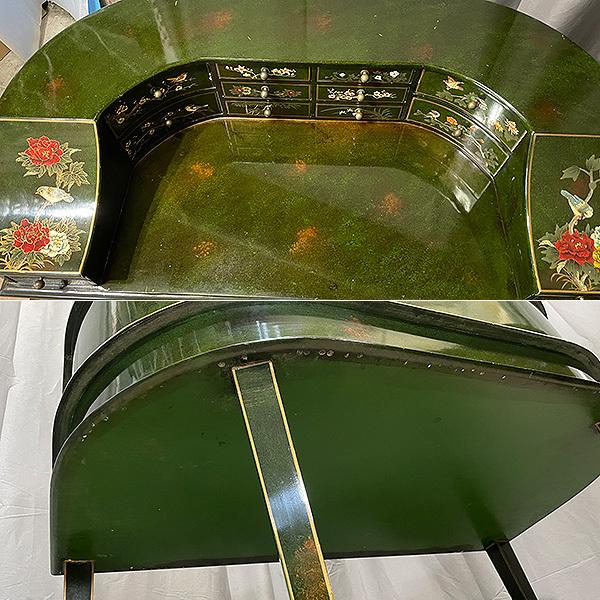 オリエンタル デスク フルセット アンティーク家具 化粧台 ドレッサー
