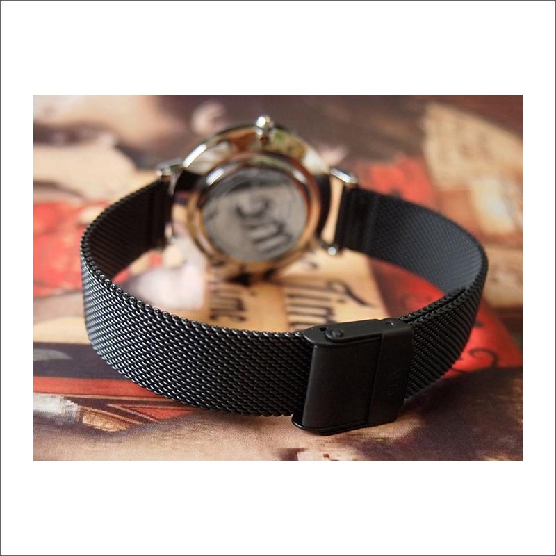 ダニエル ウェリントン Daniel Wellington 腕時計 DW00600201 Petite Black Ashfield ローズゴールド ナイロンストラップ 32mm｜ippin｜02