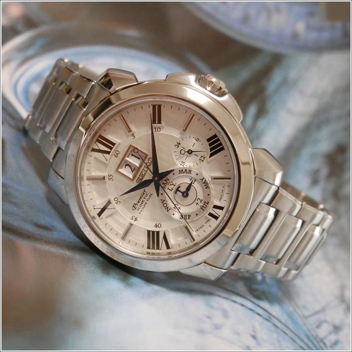 セイコー SEIKO 腕時計 SNP139J1 メンズ メタルベルト プルミエ キネティック パーペチュアル  (Cal 7D56)｜ippin｜04