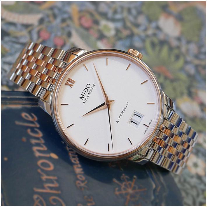 GW期間限定大幅値下げ中 MIDO バロンチェッリ 自動巻き 腕時計 極美品 