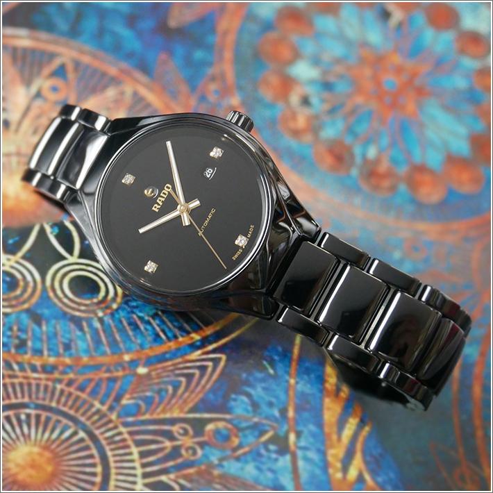 ラドー RADO トゥルー 腕時計 女性 レディース ブラック ブランド 黒