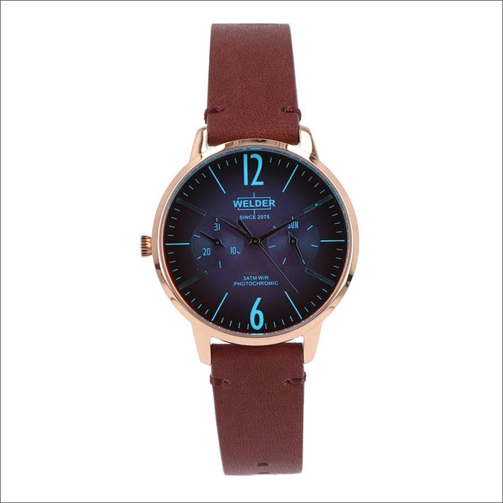 ウェルダー WELDER 腕時計 WWRS103 クォーツ 36mm レザーベルト 日付・曜日表示