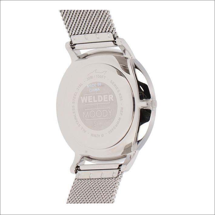 WELDER ウェルダー 腕時計 WWRS400 クォーツ 42mm メッシュメタル 