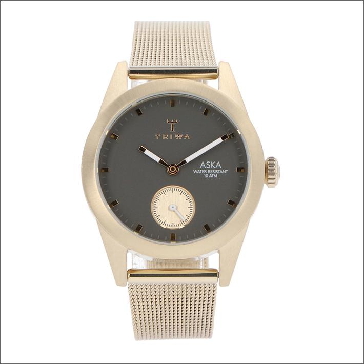 トリワ TRIWA 腕時計 AKST103-MS121717 クォーツ 32mm ASH ASKA CHAMPAGNE MESH レディース