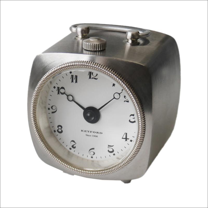 KEYFORD テーブルクロック 銀 GRAB TABLE WATCH SILVER (221101