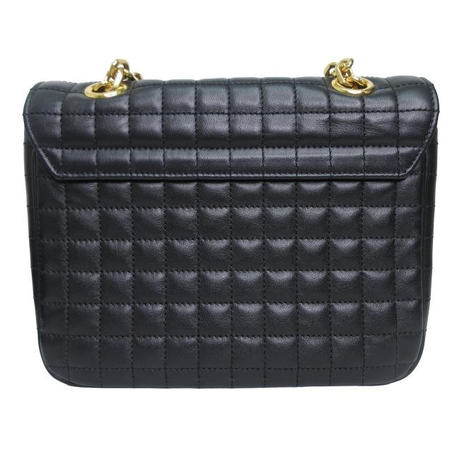 CELINE 【USED】美品 セリーヌ C スモール キルテッド チェーン