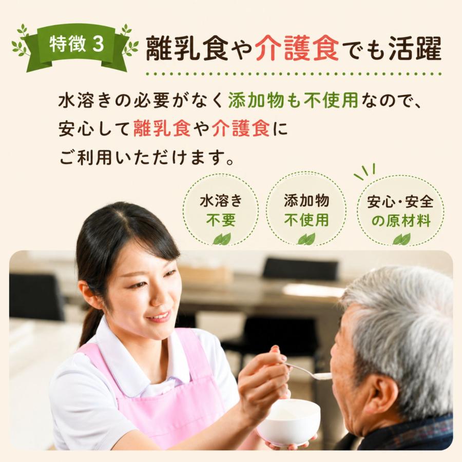 とろみちゃん 顆粒片栗粉 120g 6個セット 水溶き不要 北海道産じゃがいも 100% 無添加 離乳食 介護食 片栗粉 馬鈴薯 とろみ剤 とろみ粉 時短 便利 容器 国産 |  | 08