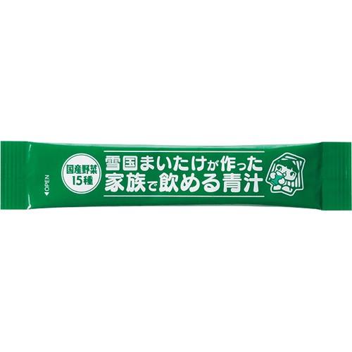 青汁 雪国まいたけ 雪国まいたけが作った家族で飲める青汁 3gx21袋入りx3個セット :当日出荷|ippo0709|03