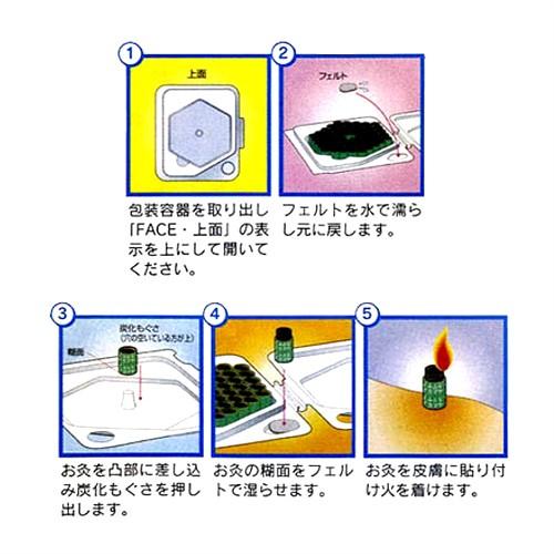 間接灸 釜屋もぐさ本舗 カマヤミニ スモークレス 120個x10箱入り 爆買