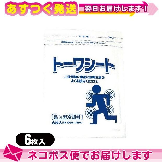 コールドシート・貼付型冷却材・アイシング・冷却シート 通販 冷却シート テイコクファルマケア クールホワイト(COOL WHITE) 14x10cm 6枚入り x100袋(合計600枚) 1ケース売り 全方向伸縮性の布を使用しており、剥がれやすい部位にもピッタリフィット!