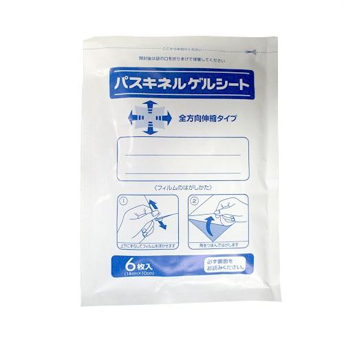 貼付型冷却材 大石膏盛堂 パスキネルゲルシート 10x14cm(6枚入り)x50袋：当日出荷 爆買