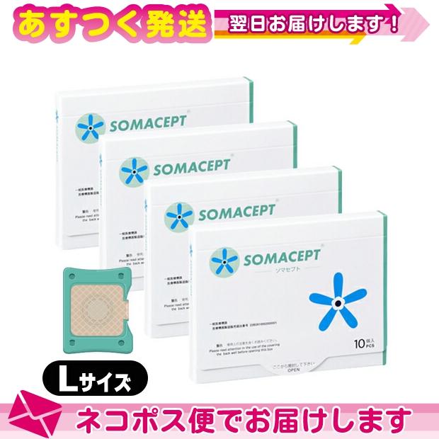 ソマセプト Lサイズ 10本入 (10個入) x4箱 ソマニクス マイクロコーンケア 東洋レヂン SOMANIKS SOMACEPT+レビュー
