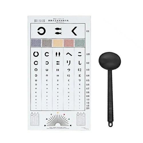 視力検査表 視力表 山地式 Sn 302 3m用 5m用 選択可 遮眼子 セット 当日出荷 豊富な品揃えに自信あり 一歩 通販 Yahoo ショッピング