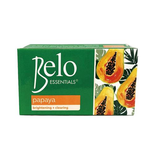 天然パパイン酵素配合美容石けん Belo ESSENTIALS Papaya Soap (ベロ エッセンシャル パパイヤソープ) 65g :ネコポス送料無料｜ippo0709｜02