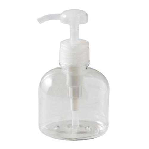 詰め替え 容器 ボトル PET ポンプ 300mL x2個 ホワイト PET PUMP WHITE 空容器 空ボトル 入れ替え ポンプ付き :メール便 定形外 当日出荷(土日祝除)|ippo0709|02