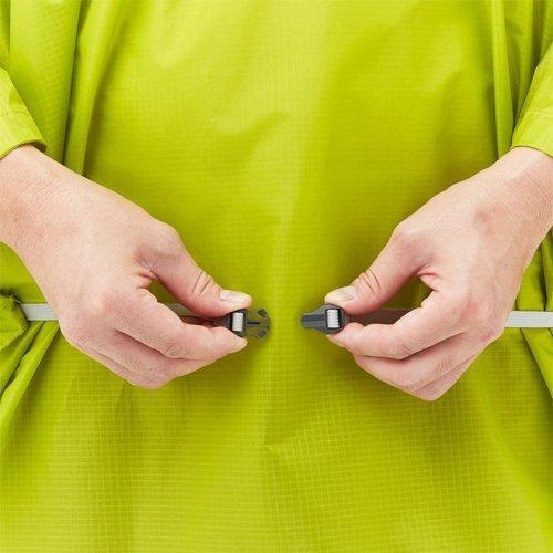 mont-bell（モンベル） トレッキングレインポンチョ タン : お遍路用品