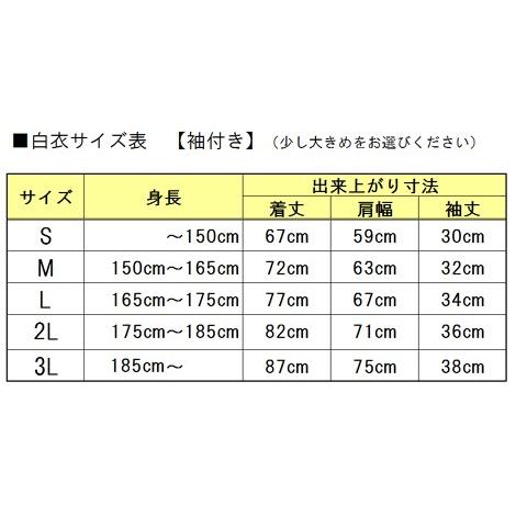 新 軽爽白衣 背文字入り 袖付き お遍路用品のいっぽ一歩堂 通販 Yahoo ショッピング