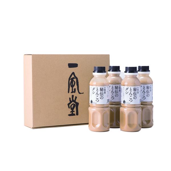 もやしソース とんこつダシ とんこつスープ 一風堂 ギフト 中華だし 万能 簡単 調味料 人気 年賀 ギフト チャーハン 選べる4本 ギフトボックス入り 博多 爆買 | 一風堂 | 03