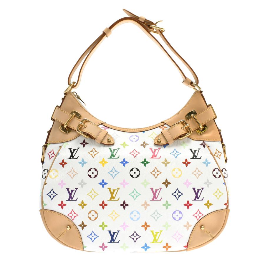 中古 ルイ・ヴィトン LOUIS VUITTON モノグラム・マルチカラー グレタ ...