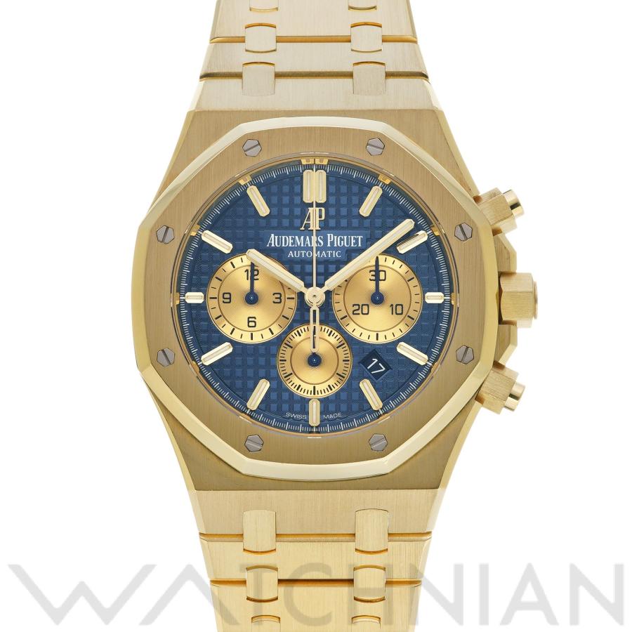 中古 オーデマ ピゲ Audemars Piguet ロイヤルオーク オフショア クロノグラフ ba Oo 12ba 01 ブルー イエローゴールド メンズ 腕時計 Ik 00 Watchnian 旧一風騎士 通販 Yahoo ショッピング